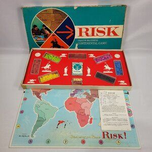 Risk Vintage 1968 Strategy Board Game by Parker Brothers